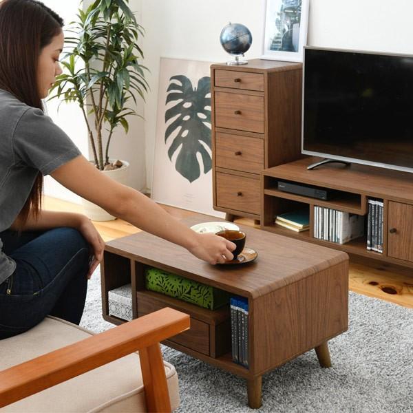 ローテーブル 幅60cm 引出し付 北欧風 Pico ( テーブル ローテーブル 幅60cm 引出し付 北欧風 Pico ( テーブル