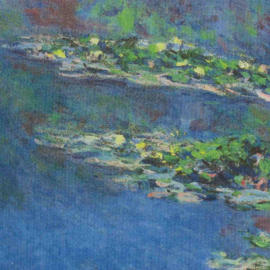 クッションカバー 名画クッションカバー 45×45cm モネ （ クッション