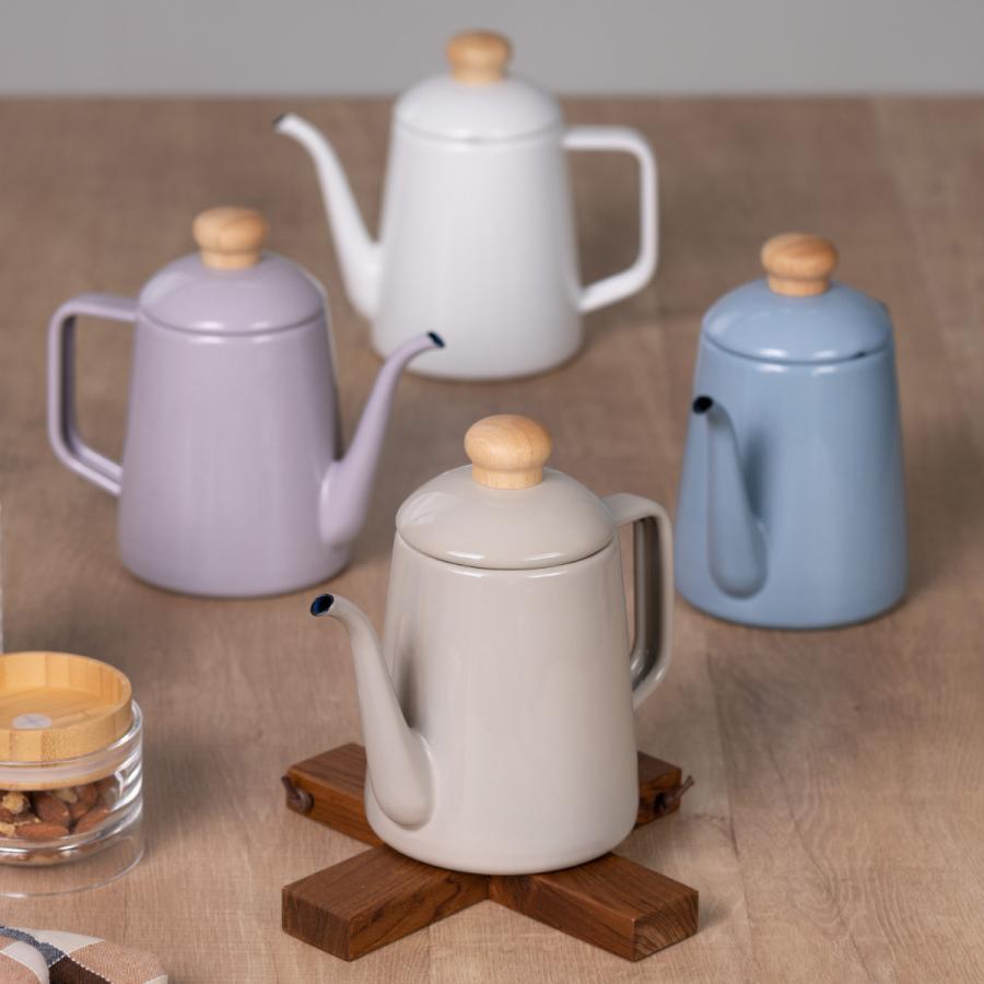 Cotton Series ドリップケトル 1L IH対応 Plus 富士ホーロー ドリップ