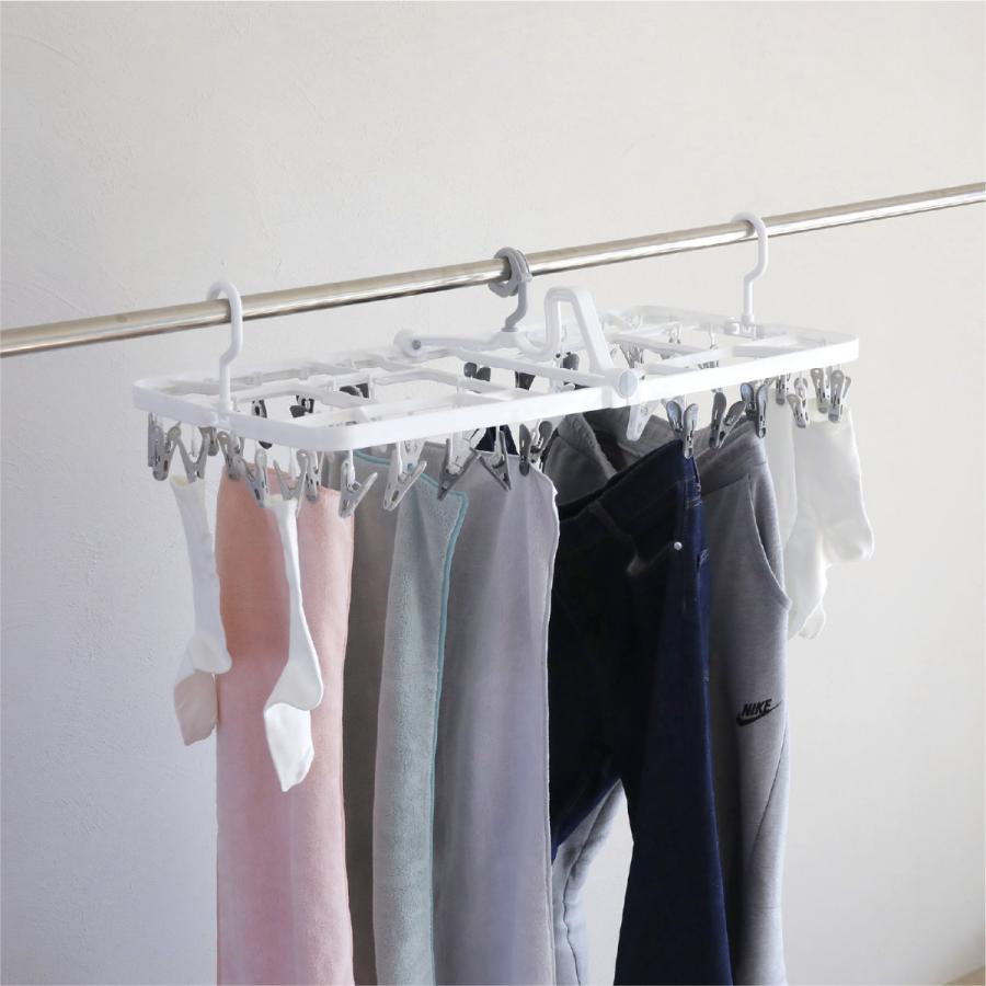 ブラッドリー ハンガー CB JAPAN（シービージャパン） 洗濯ハンガー The hangers 42ピンチ 傾