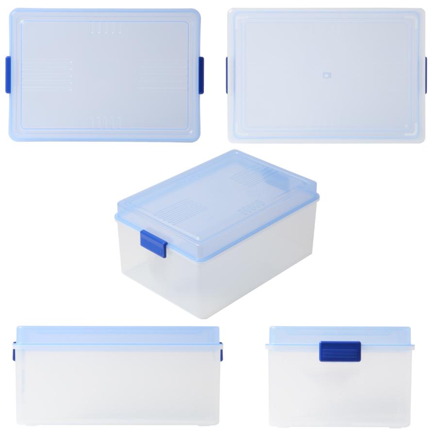 サンコープラスチック 収納ボックス ベストボックス B4 蓋付き （ 幅