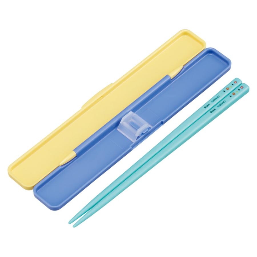 スケーター 箸箱セット 抗菌音の鳴らない箸箱セット スティッチ