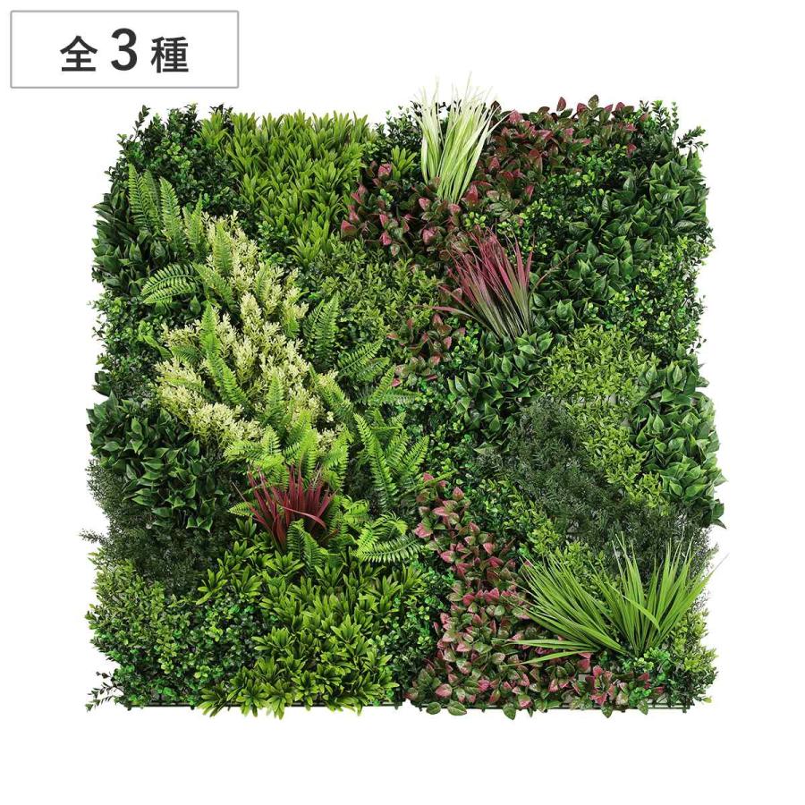 フェイクグリーン moreleaf モアリーフ 壁面 4枚組 （ 人工観葉植物