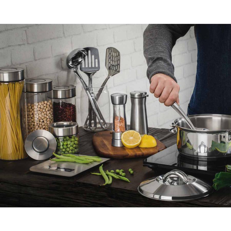 TRAMONTINA（トラモンティーナ） 保存容器 400ml プレッザ グラス