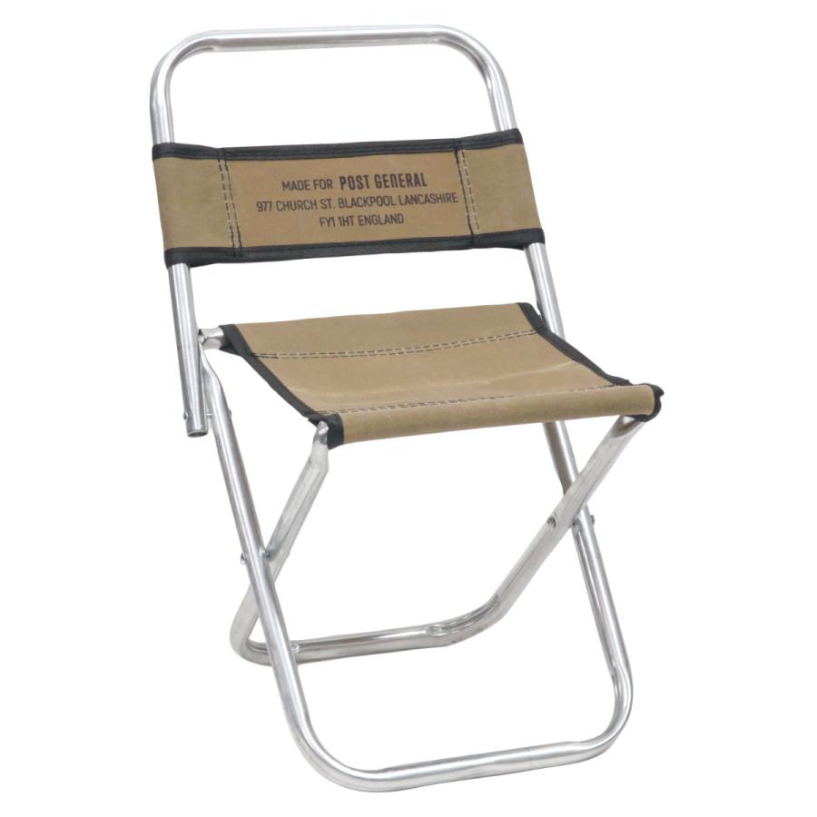 POST GENERAL 折りたたみ椅子 ワックスドキャンバス フォールディング