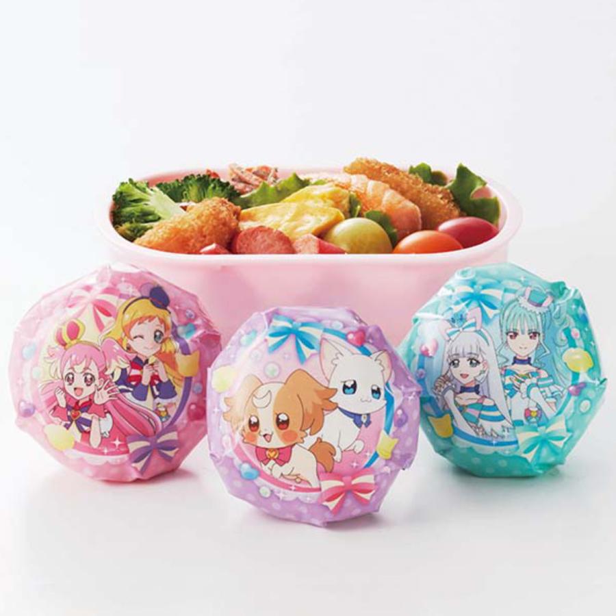 プリキュア おにぎりラップ 3個セット　キャラ弁　遠足　アウトドア プリキュア おにぎりラップ 3個セット キャラ弁 遠足 アウトドア