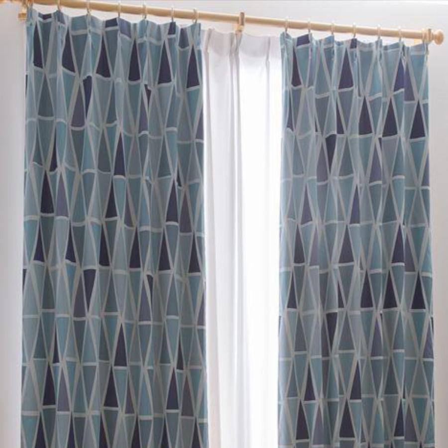 ユニベール（UNIVERS） カーテン 2級遮光 カイト 100×105〜200cm 2枚