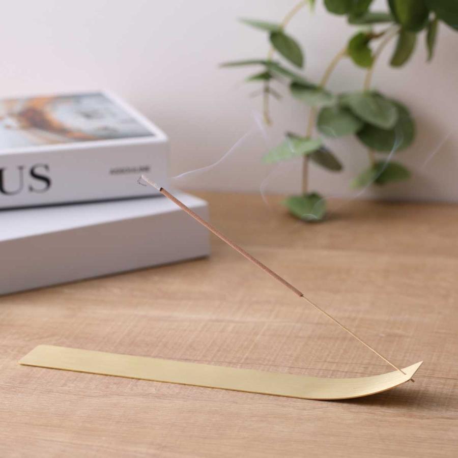 香立 HOME FRAGRANCE TOOL バンブーインセンス用真鍮製香立て （ 香