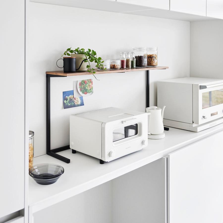 tower 特典付き 山崎実業 キッチンカウンター上棚 タワー