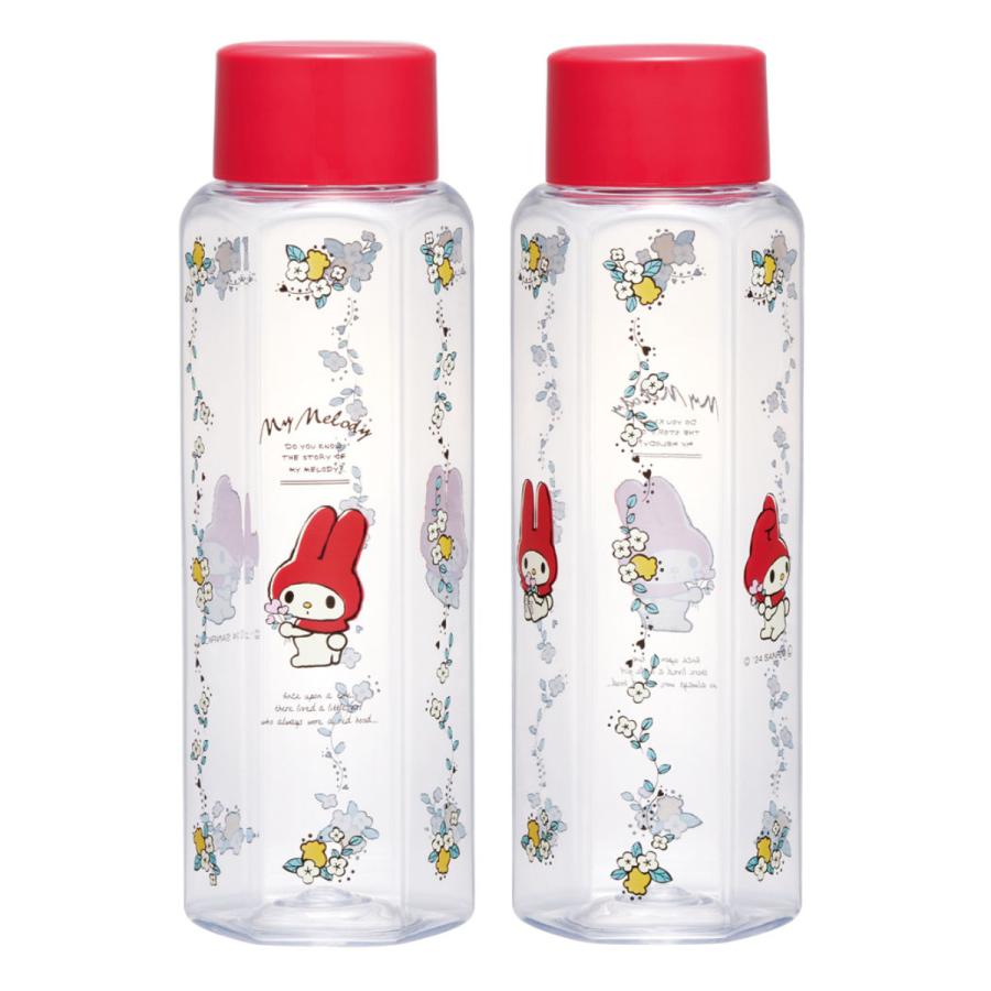 スケーター 水筒 350ml 六角ブローボトル マイメロフラワーレトロ