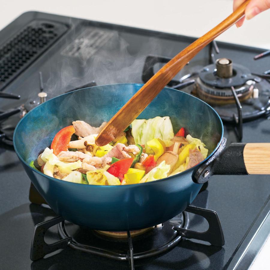 美味しいフライパン Like-it（ライクイット） 鉄フライパン 20cm 深型 IH対応 着脱ハンドル