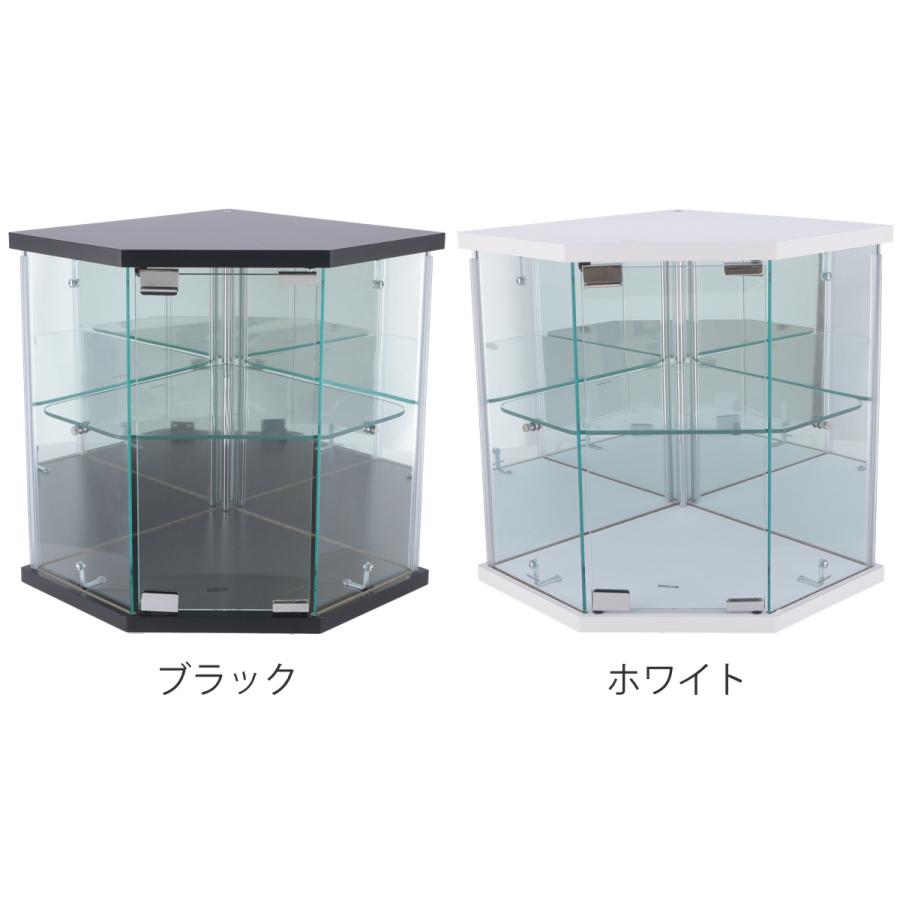 不二貿易（Fuji Boeki） コレクションケース ガラス コーナー型 五角形