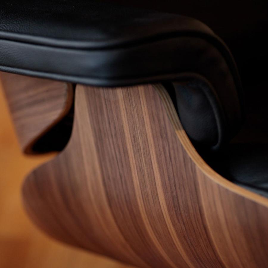 展示品　イームズ　本革　ウォールナット　ラウンジチェア　オットマン　セット　高級 展示品 イームズ 本革 ウォールナット ラウンジチェア オットマン