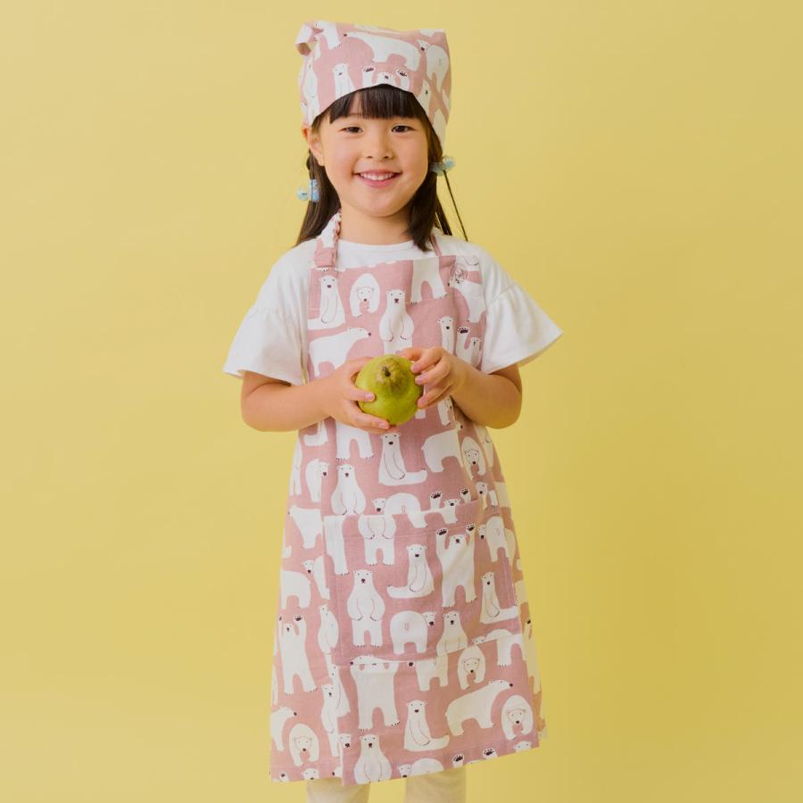 エプロン コニー2 キッズエプロン 3点セット （ 子供用エプロン