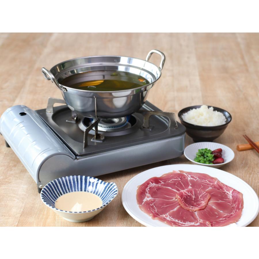 カンダ せいろ用鍋 18cm用 IH対応 ステンレス製 日本製 卓上鍋 （ ガス