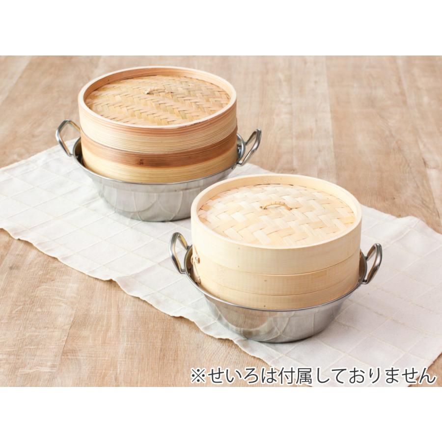 カンダ せいろ用鍋 24cm用 IH対応 ステンレス製 日本製 卓上鍋 （ ガス