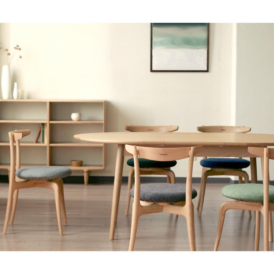 起立木工 ダイニングテーブル 伸縮 幅130cm 170cm BLOOM 130EXテーブル