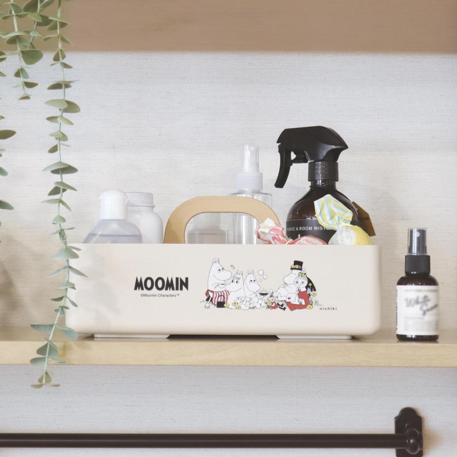 錦化成 収納ボックス ムーミン モッテケース 幅28×奥行18.5×高さ13.5cm