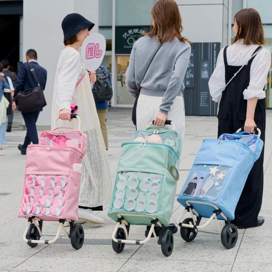 キャリーバッグ cocoro 推し活カート ポーチ付き （ 推し活 キャリー