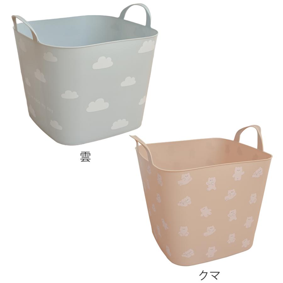 収納ボックス 収納バケット L 3個セット おもちゃ かご （ 幅40×奥行29