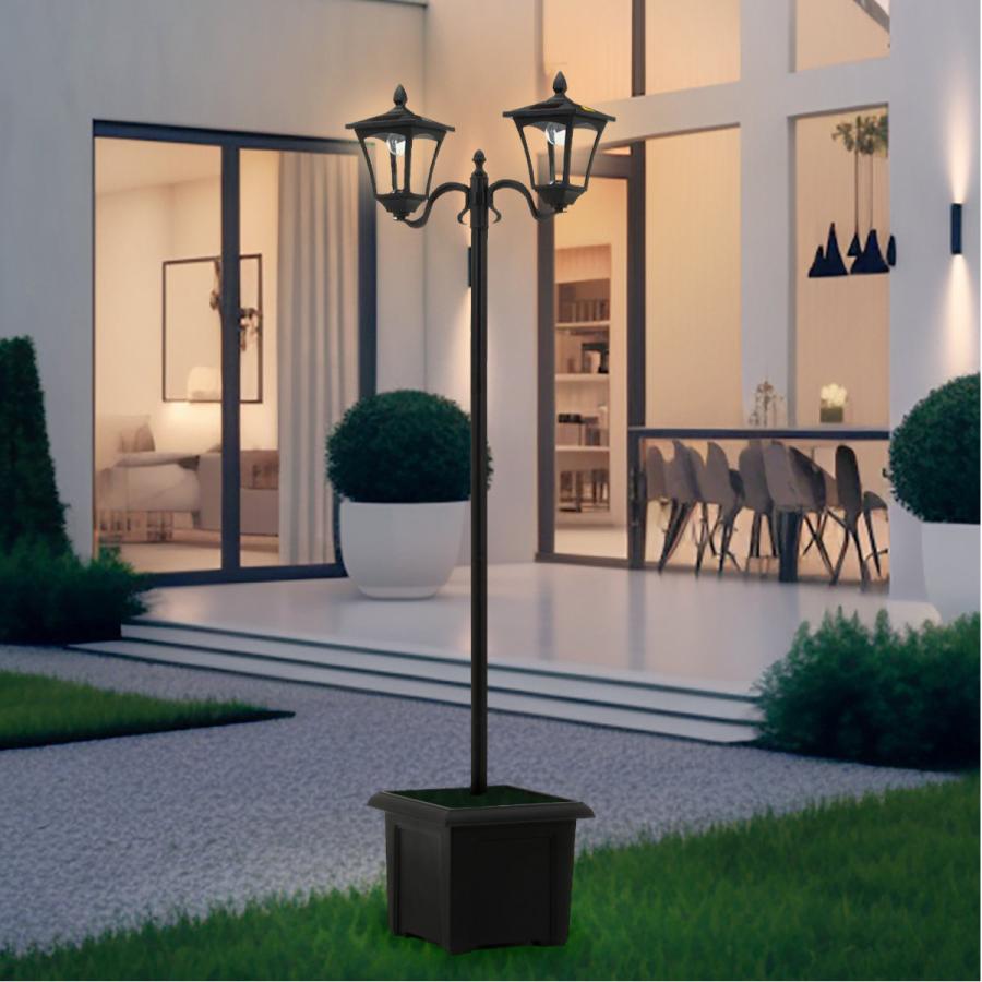 不二貿易（Fuji Boeki） ガーデンライト LEDソーラースタンドライト 2