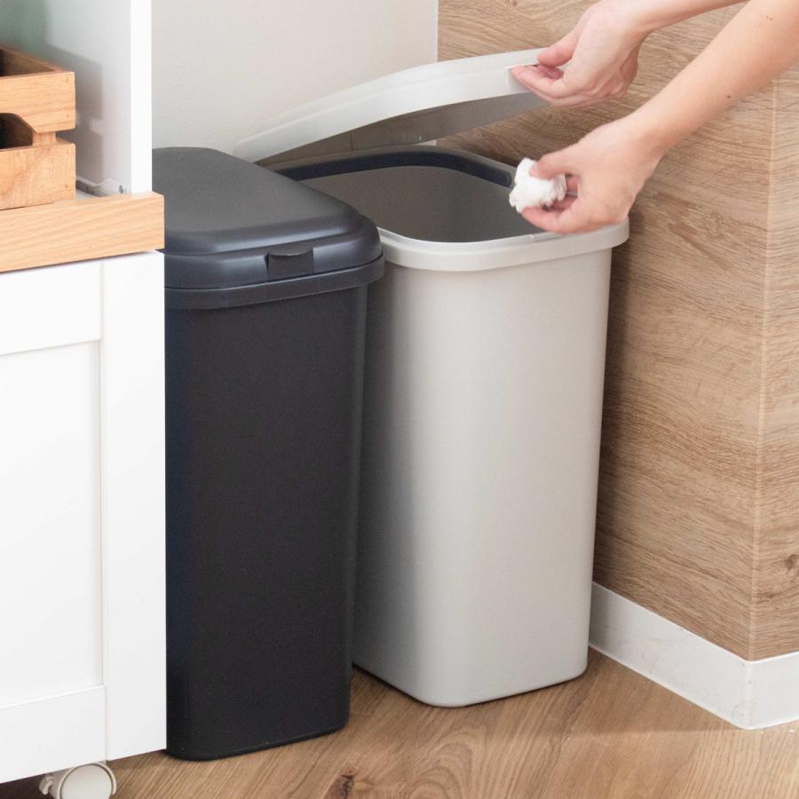 平和工業 ゴミ箱 20L エコペール 袋止め付き シンプル （ ごみ箱 20