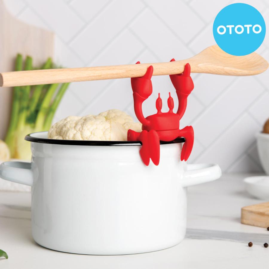 OTOTO（オトト） キッチンツールスタンド OTOTO Red スプーンホルダー