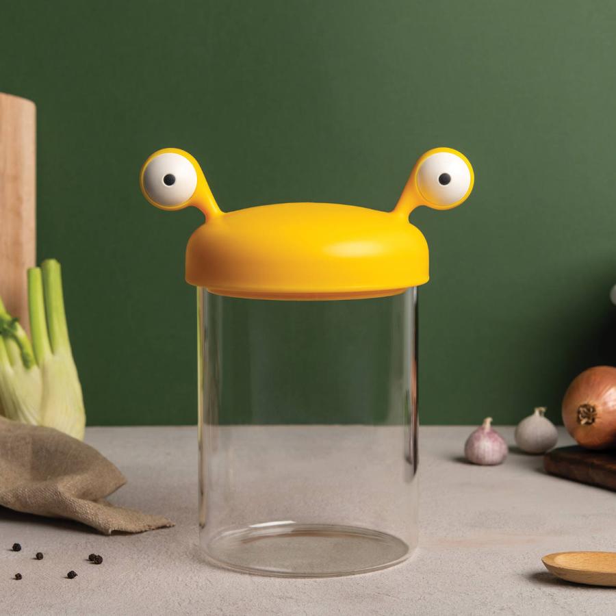 OTOTO（オトト） 保存容器 スパゲティモンスターコンテナ （ ガラス