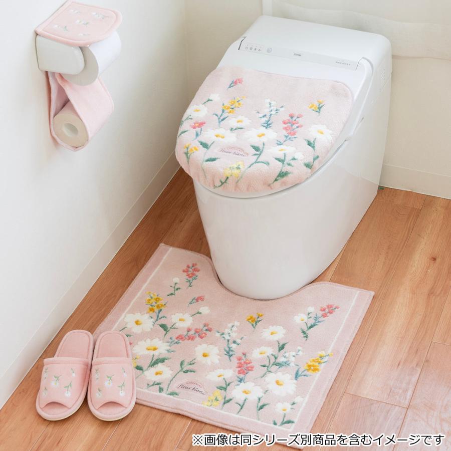 オカ ペーパーホルダーカバー フルールブラン （ トイレットペーパー