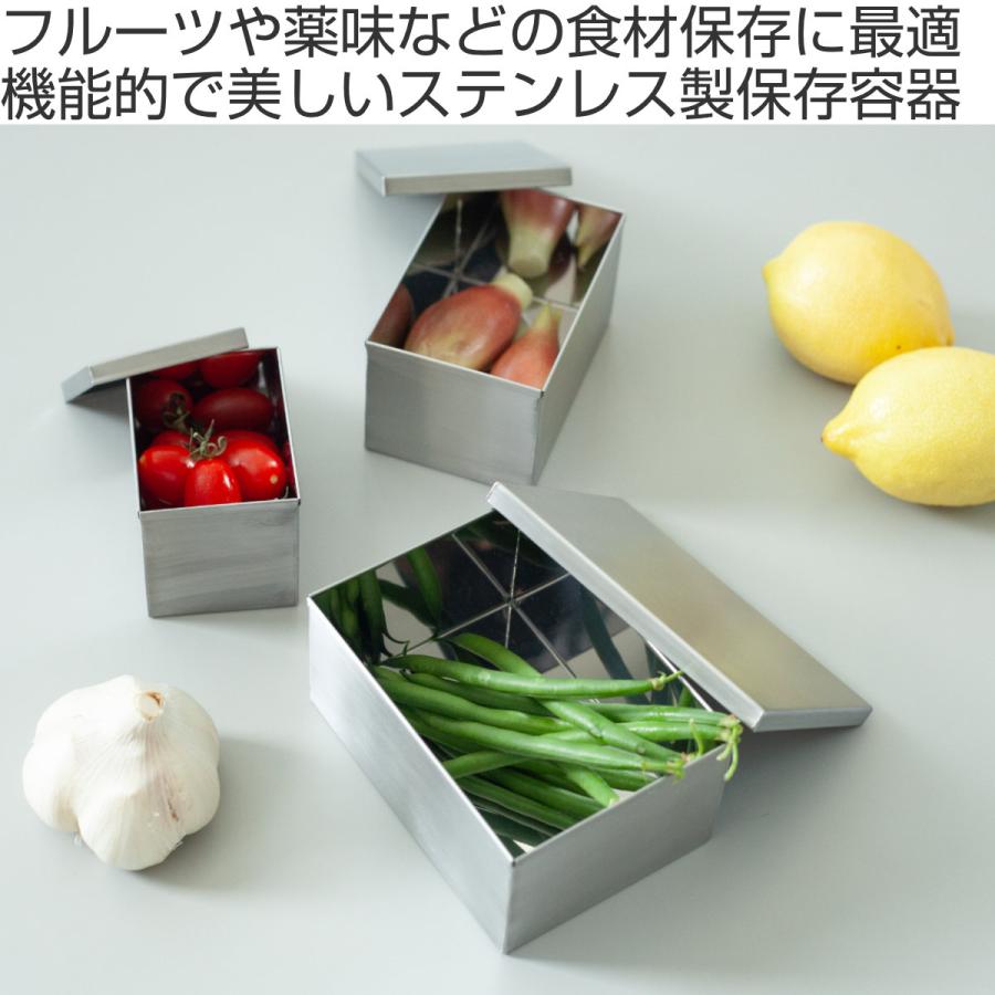 ヨシカワ 保存容器 180ml and ステンレス角缶 小 ( アンド ヨシカワ 保存容器 180ml and ステンレス角缶 小 ( アンド