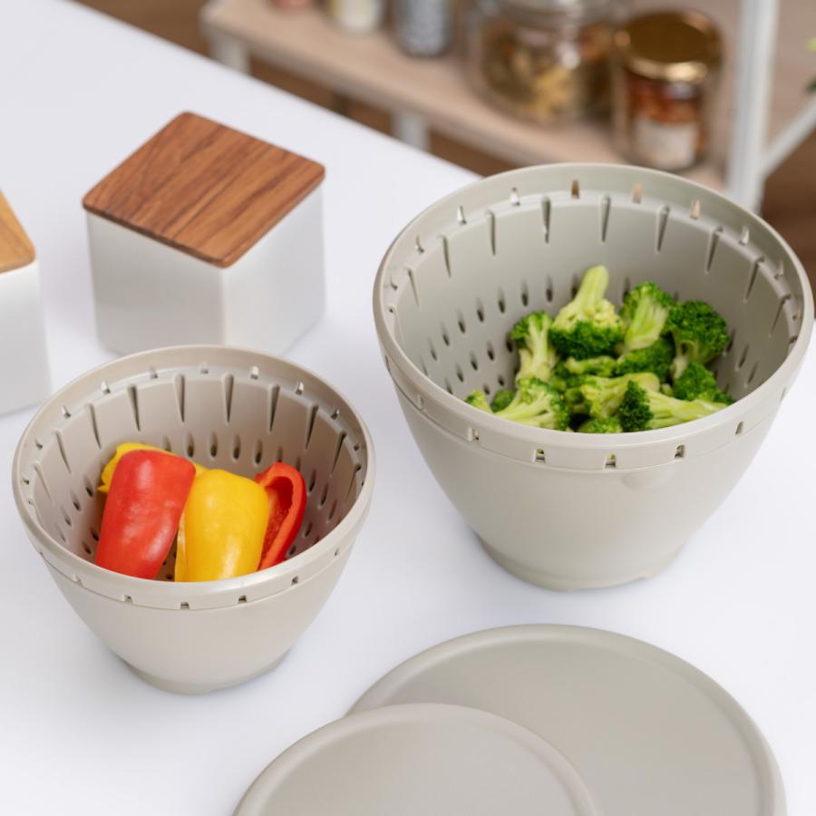 RISU(家具、インテリア) ザル・ボウル 6点セット SOLOW ボール RISU(家具、インテリア) ザル・ボウル 6点セット SOLOW ボール