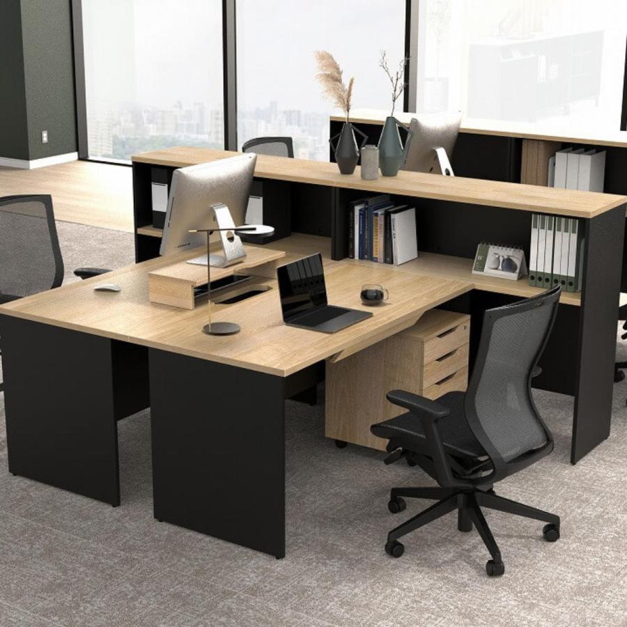 アール・エフ・ヤマカワ オフィスデスク 幅120×奥行60cm 木製 PLANN