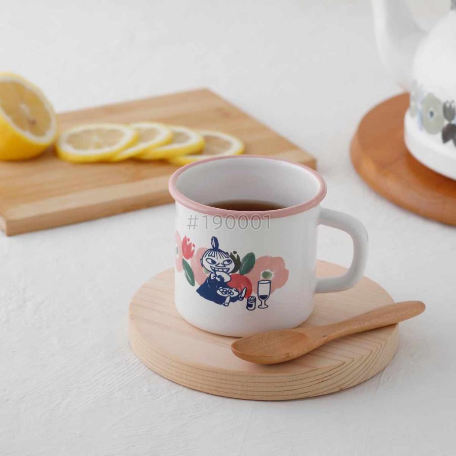 シーマン　マグカップ 富士ホーロー マグカップ 270ml ムーミンフラワーガーデン