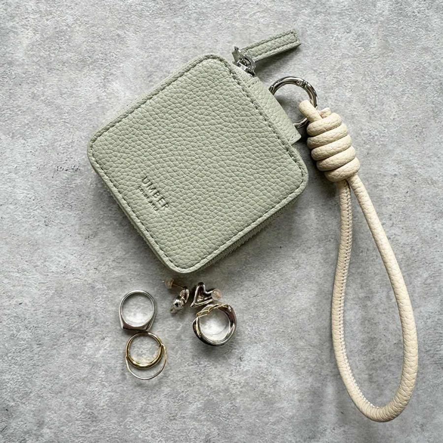 HEMING'S ポーチ UMBER アクセサリーポーチ 持ち運び ストラップ