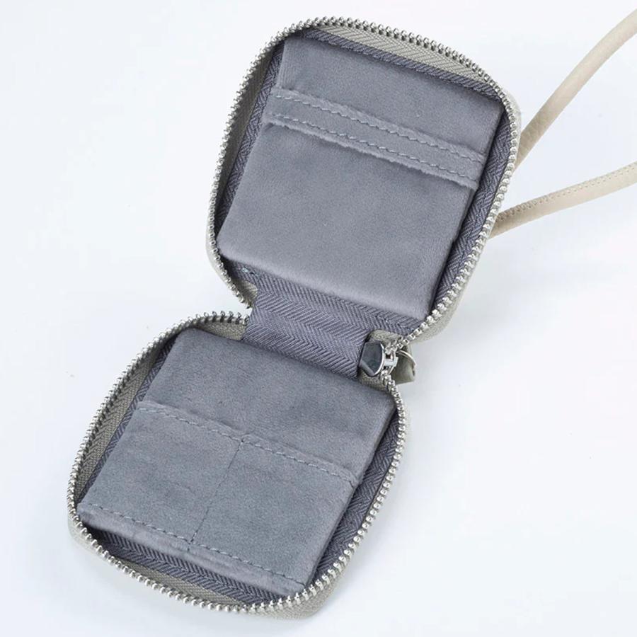 HEMING'S ポーチ UMBER アクセサリーポーチ 持ち運び ストラップ