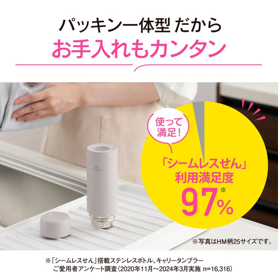 象印（ZOJIRUSHI） 水筒 250ml ステンレスマグ シームレスせん