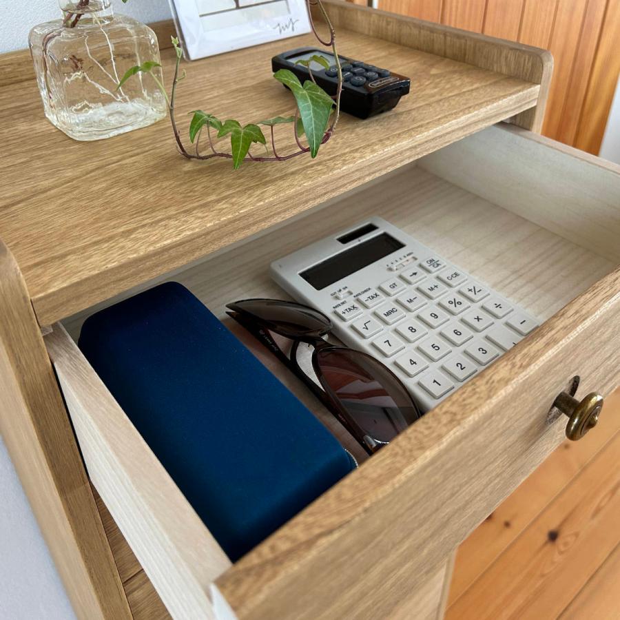 マーゼルン 総桐チェスト 幅40cm 浅深3段 キャスター付 A4収納 日本製