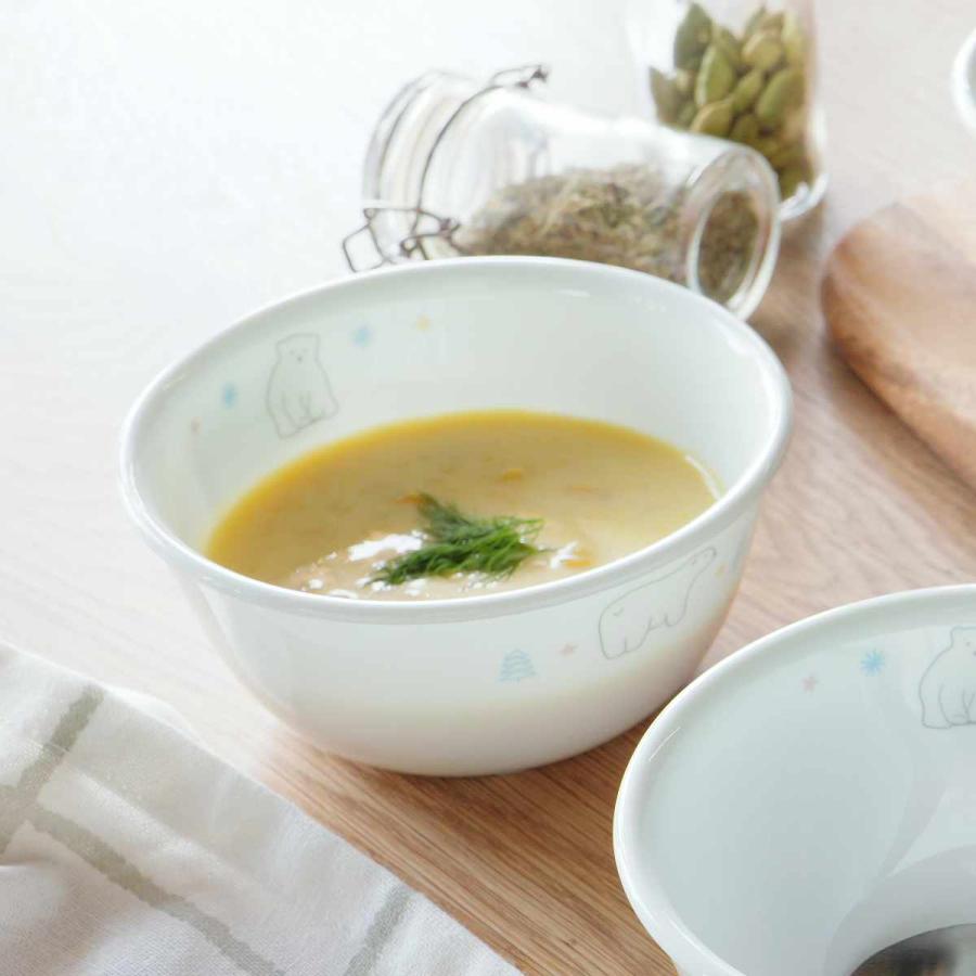 パール金属 ボウル 12.5cm CORELLE コレール シロクマ 強化ガラス