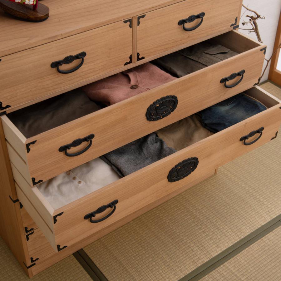 右側のみ　桐箪笥 木製 引き出し多数 右側のみ 桐箪笥 木製 引き出し多数