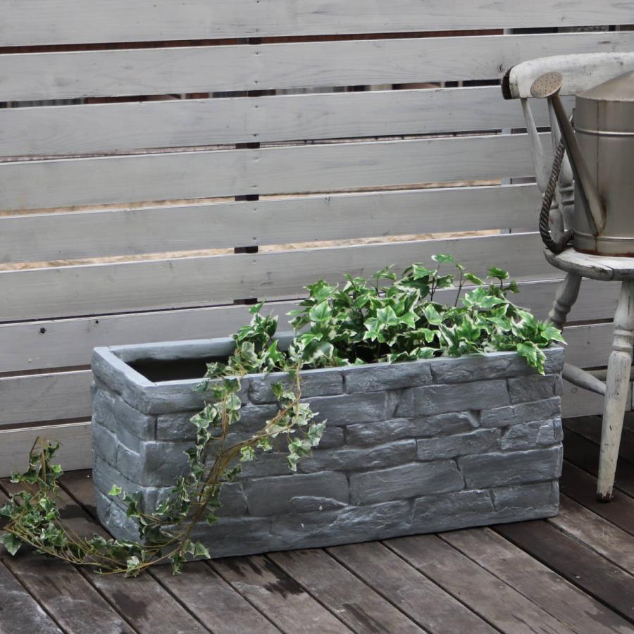 プランター レンガ調プランター TERRE GRIS 幅81cm （ プランター