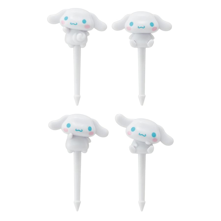 スケーター ピック 4本入り ランチピックス シナモロール （ シナモン