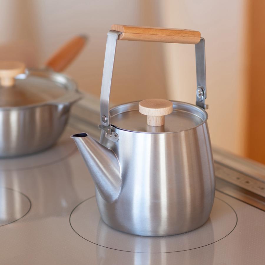 ヨシカワ 特典付き ケトル 1.8L IH対応 アイカタ ステンレス製 日本製