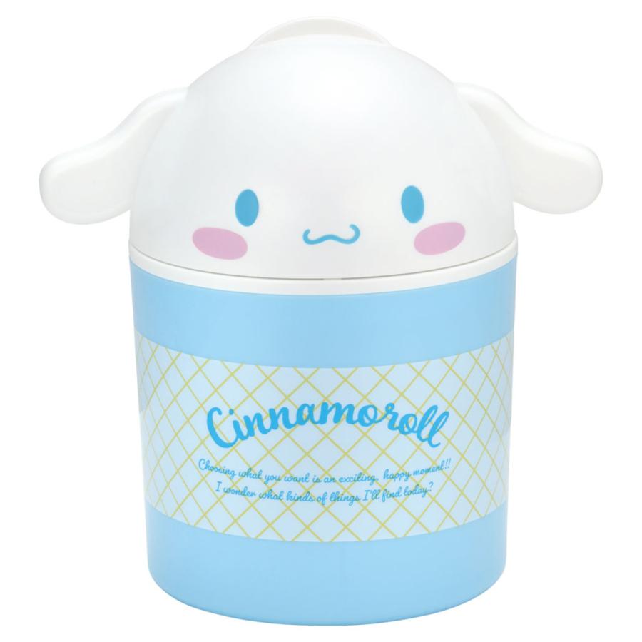 スケーター ゴミ箱 シナモロール ダイカット インテリアボックス