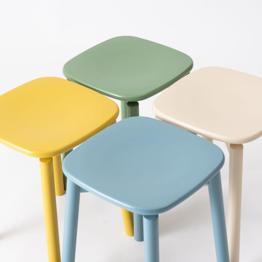 桜　角スツール　大人用 桜 角スツール 大人用