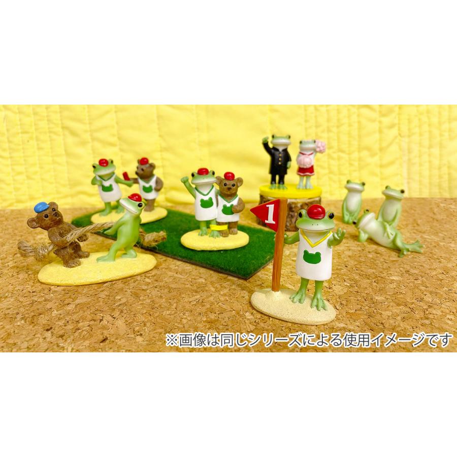 コポー 運動会 フレフレ！応援団 カエル 置物 （ Copeau 置き物
