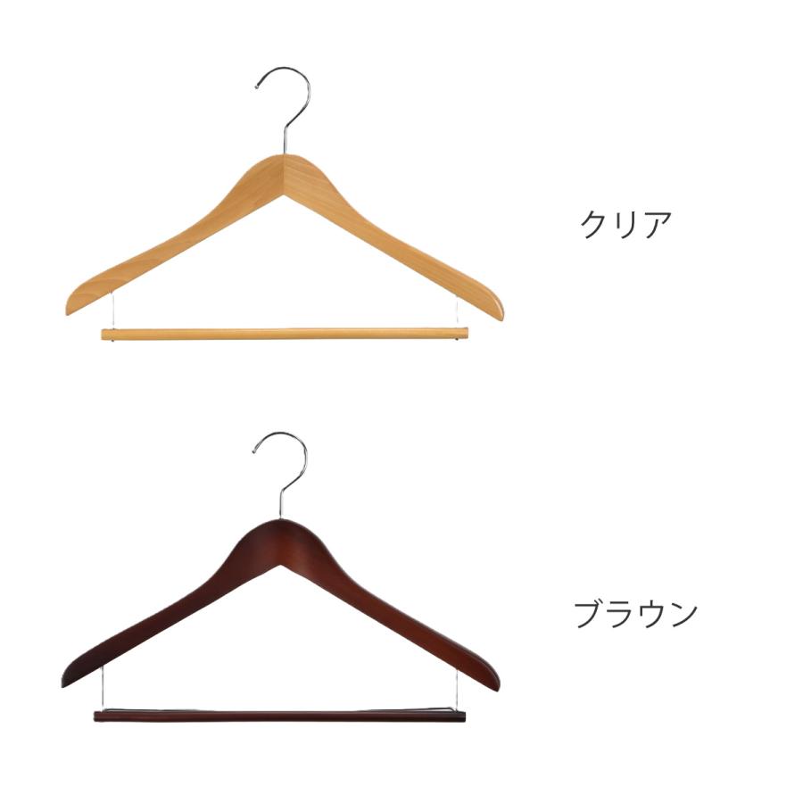 サワフジ ハンガー 木製ハンガー 5本組 ( スーツハンガー 木製 サワフジ ハンガー 木製ハンガー 5本組 ( スーツハンガー 木製