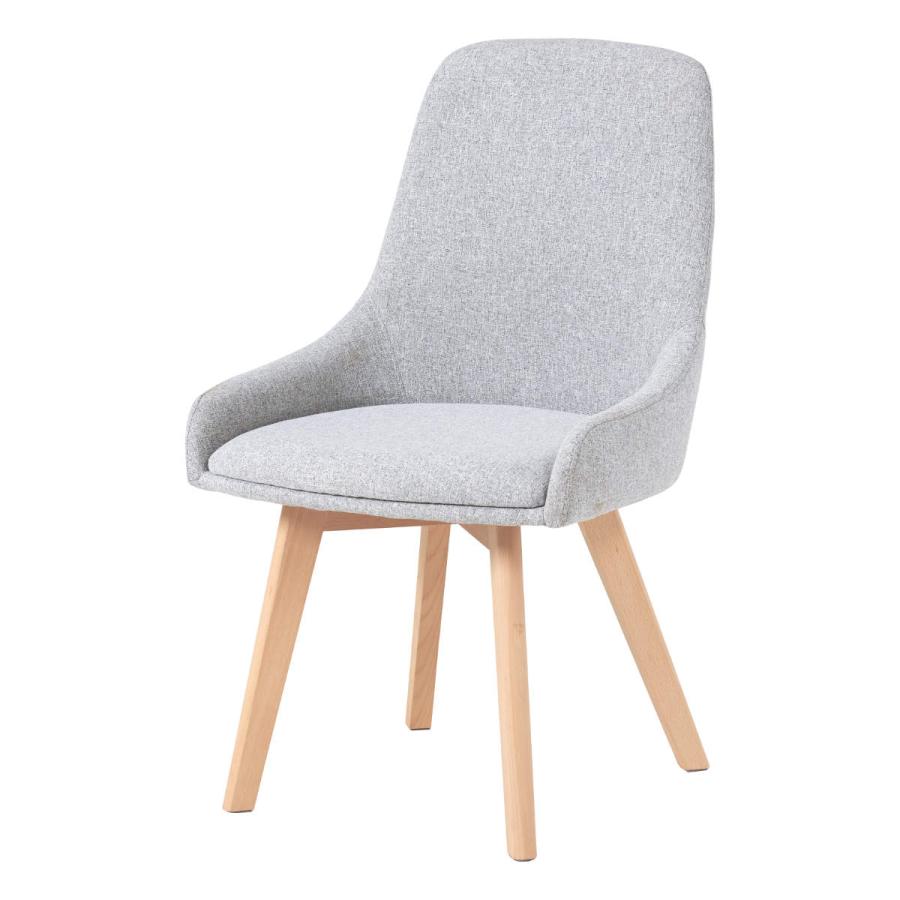 HAGIHARA(萩原) ダイニングチェア ライトグレー HAGiHARA（萩原