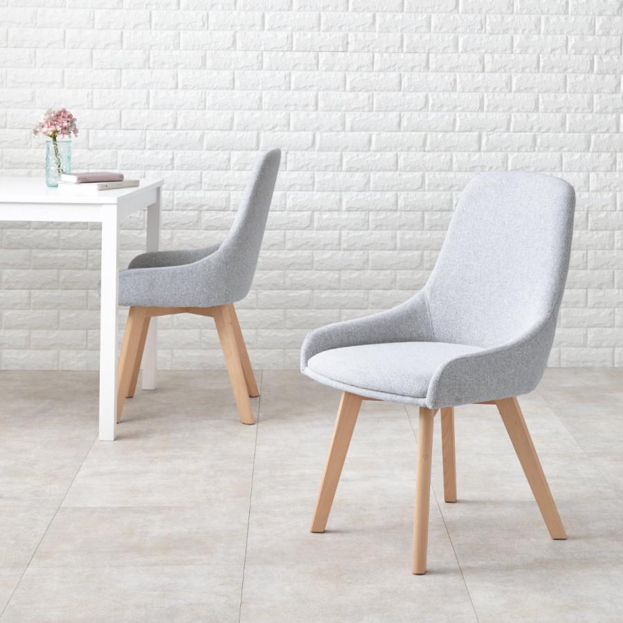 HAGIHARA(萩原) ダイニングチェア ライトグレー HAGiHARA（萩原