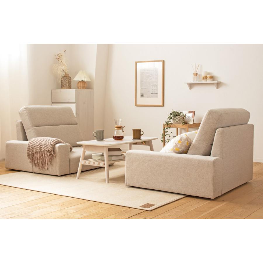 ローソファ 2人掛け 幅150cm ハイバックタイプ Rola-Hi （ セパレート