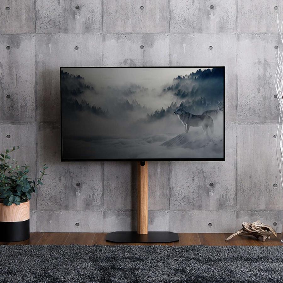 ホームテイスト TVスタンド ロータイプ 八角支柱 32-65型対応 ホームテイスト TVスタンド ロータイプ 八角支柱 32-65型対応
